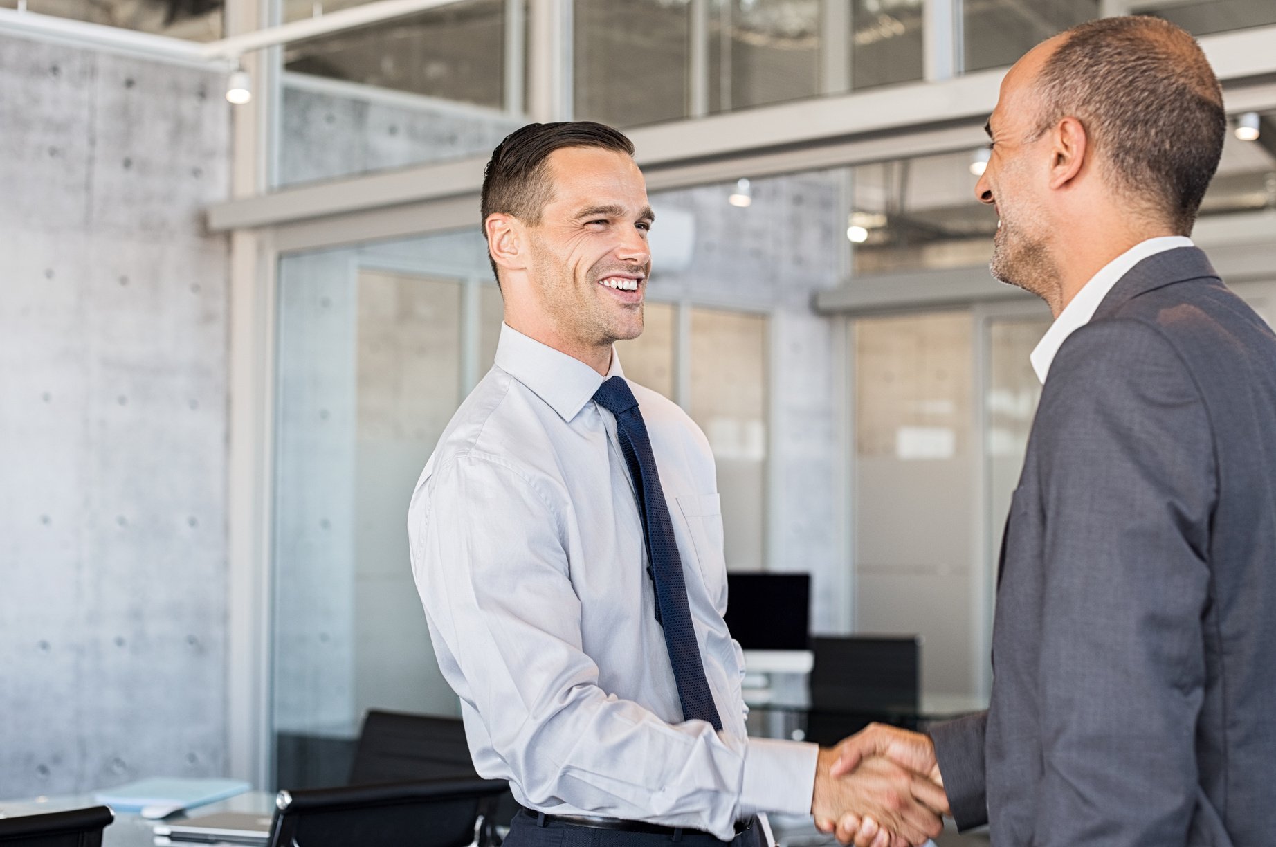 Business People Shaking Hands